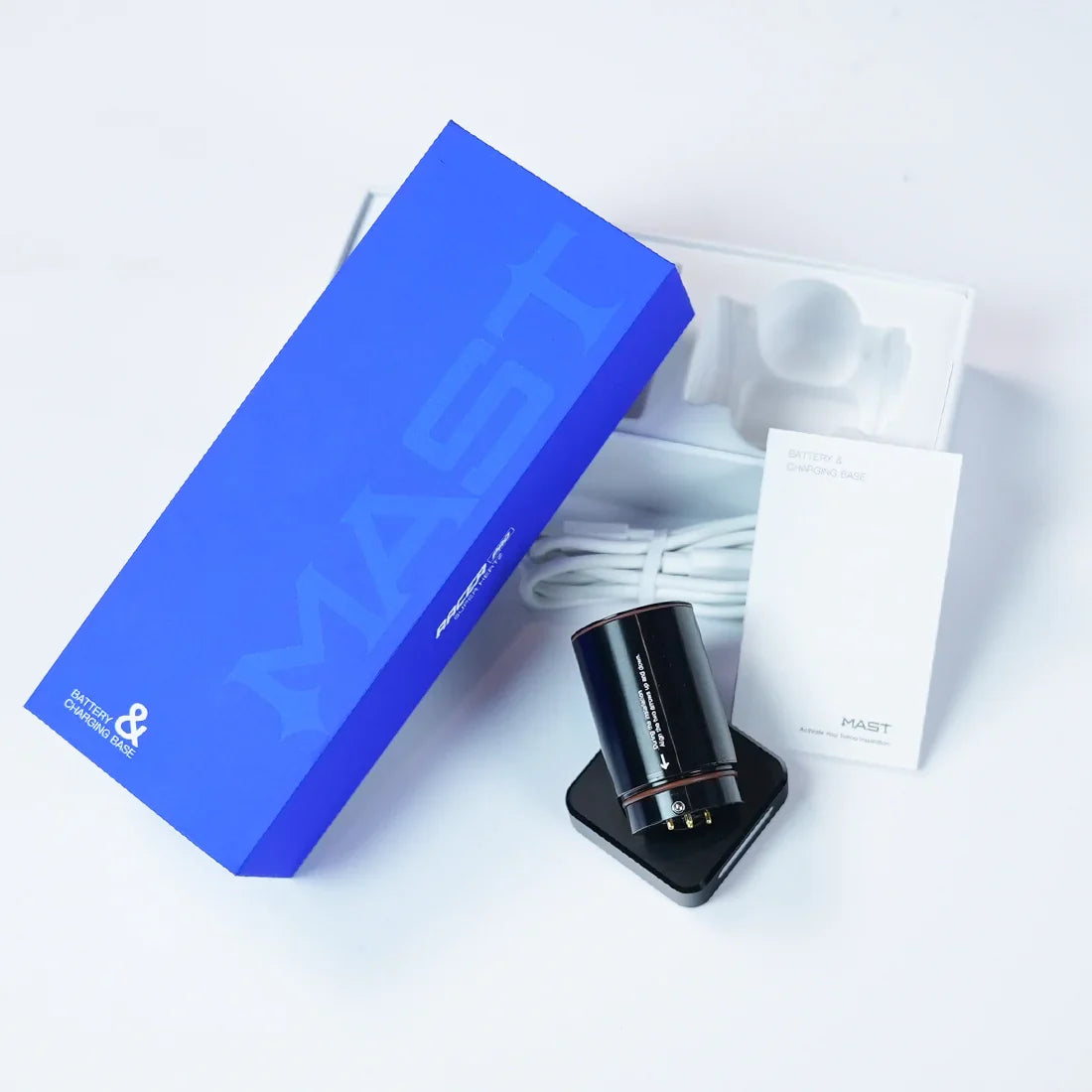 Original Battery&Charging Base for MAST Racer Pro Wireless Tattoo Pen Machine