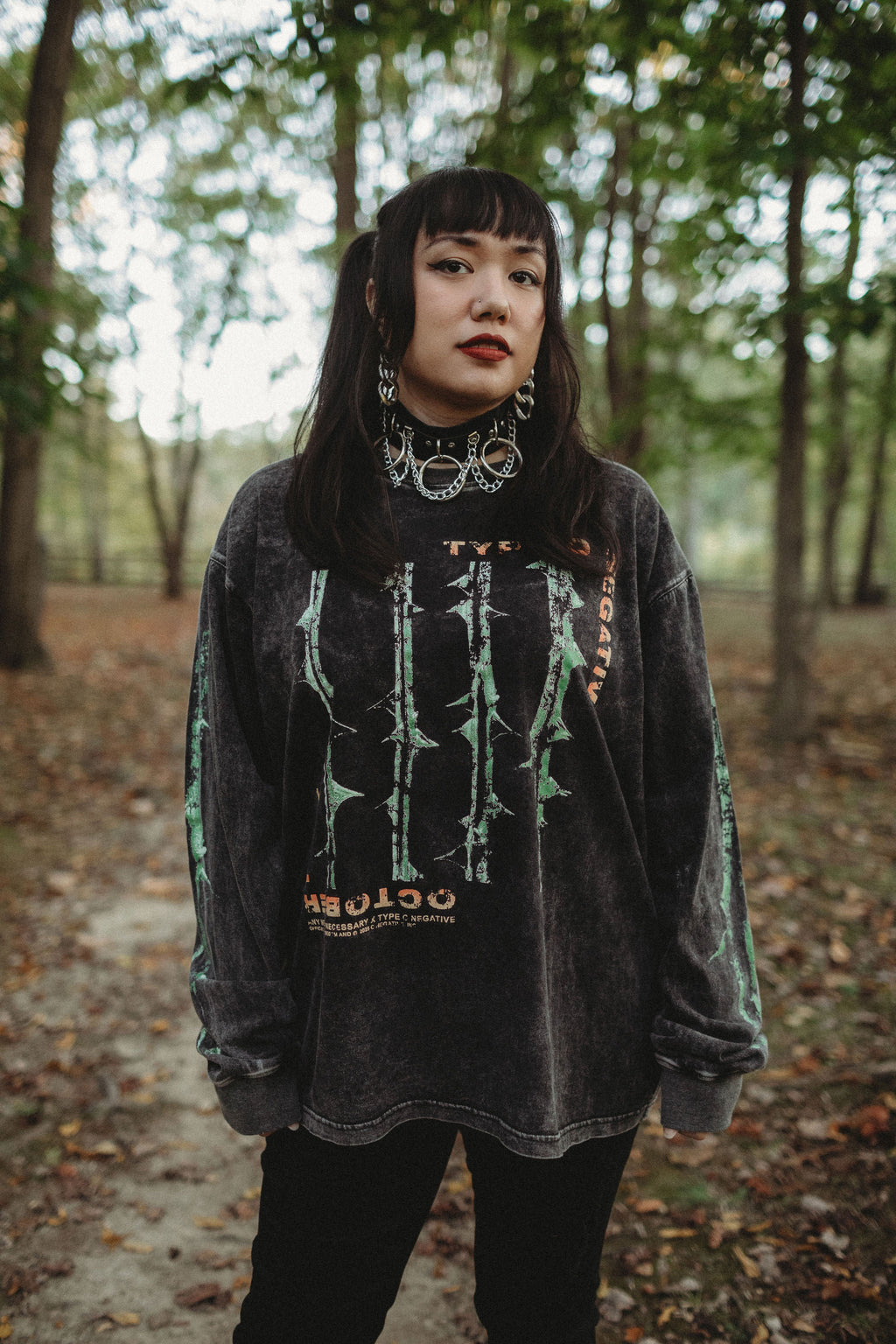October Rust Long Sleeve T-Shirt Vintage