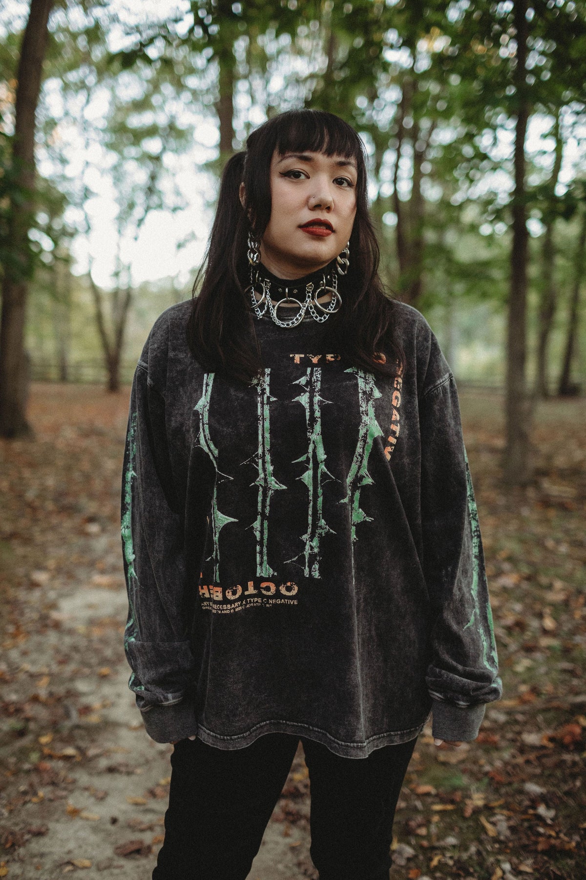 October Rust Long Sleeve T-Shirt Vintage