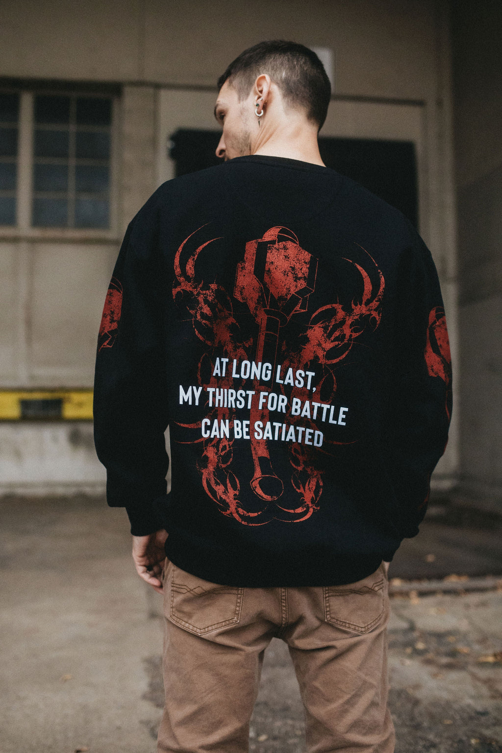 Thirst For Battle Crewneck Sweatshirt
