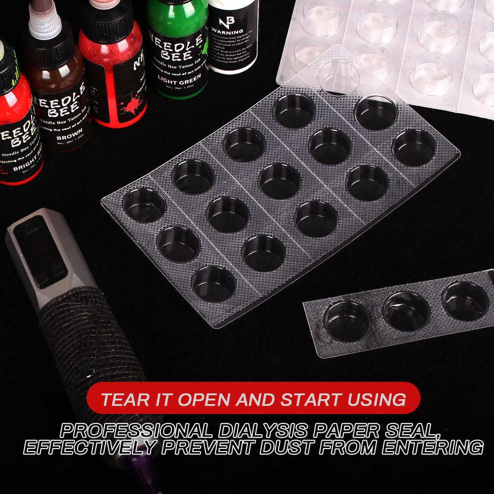 Tattoo Ink Cups-EO sterilization-24pcs-15cups/1pcs