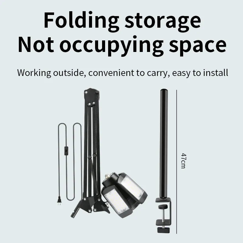 TAIDU TATTOO UPGRADE COLLAPSIBLE LONG ARM LIGHT