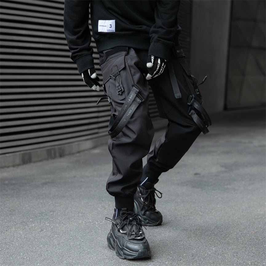 IBP171 Paratrooper Matte Black Joggers