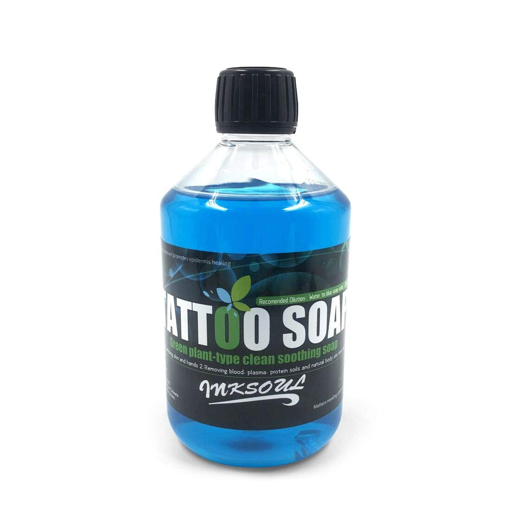 Premium 16.9oz Blue Soap for Tattoo Care