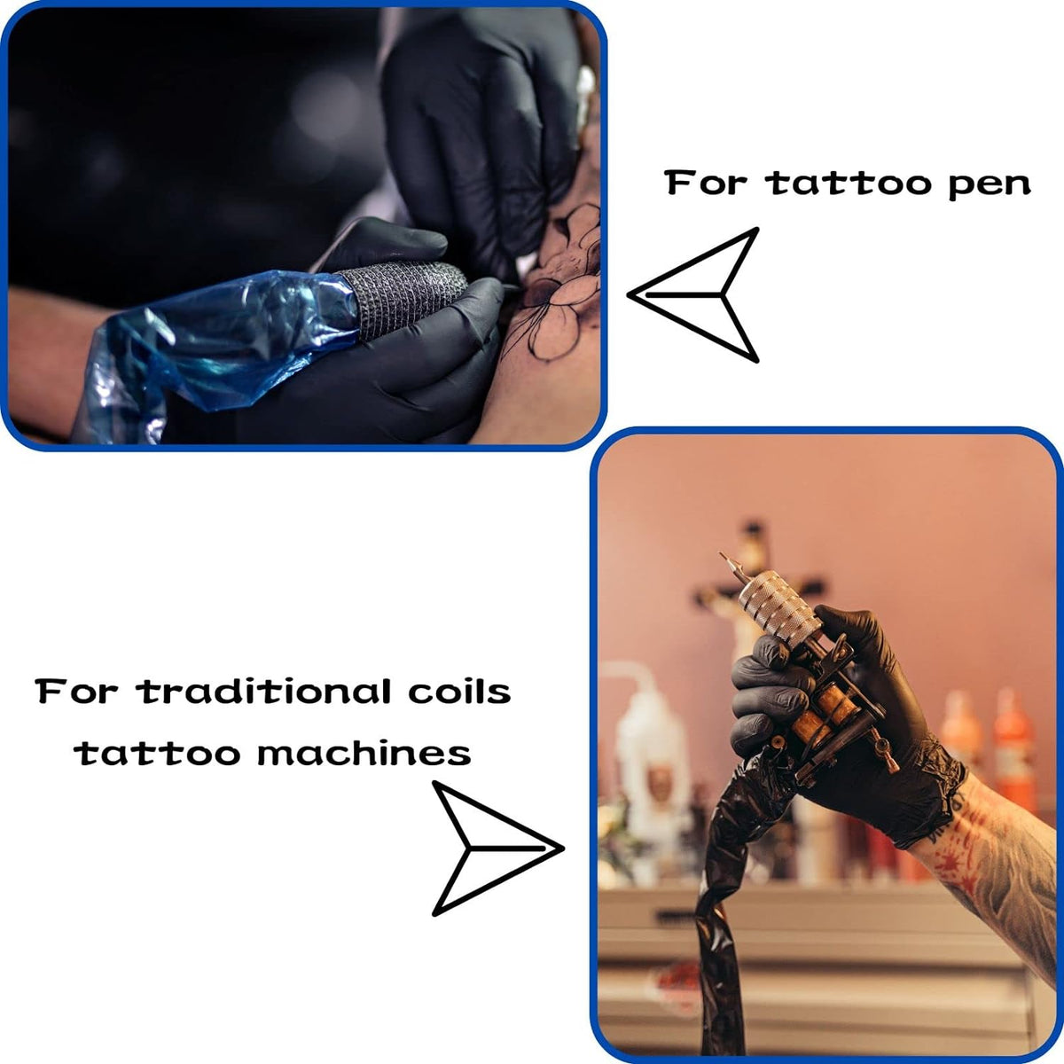 125pcs/box Disposable Tattoo Clip Cord Covers
