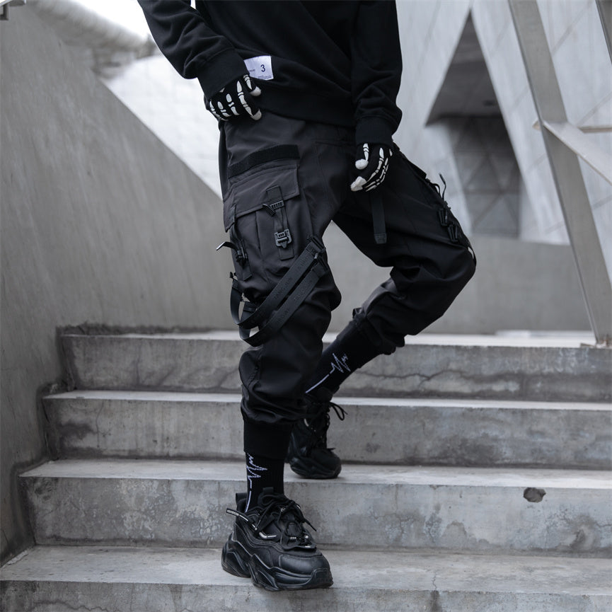 IBP171 Paratrooper Matte Black Joggers