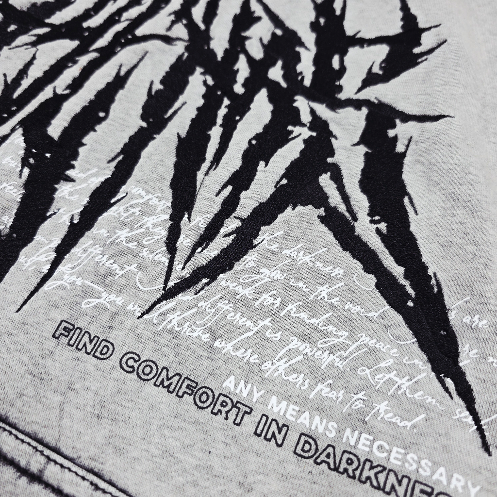 Bleached Fang Pullover Hoodie