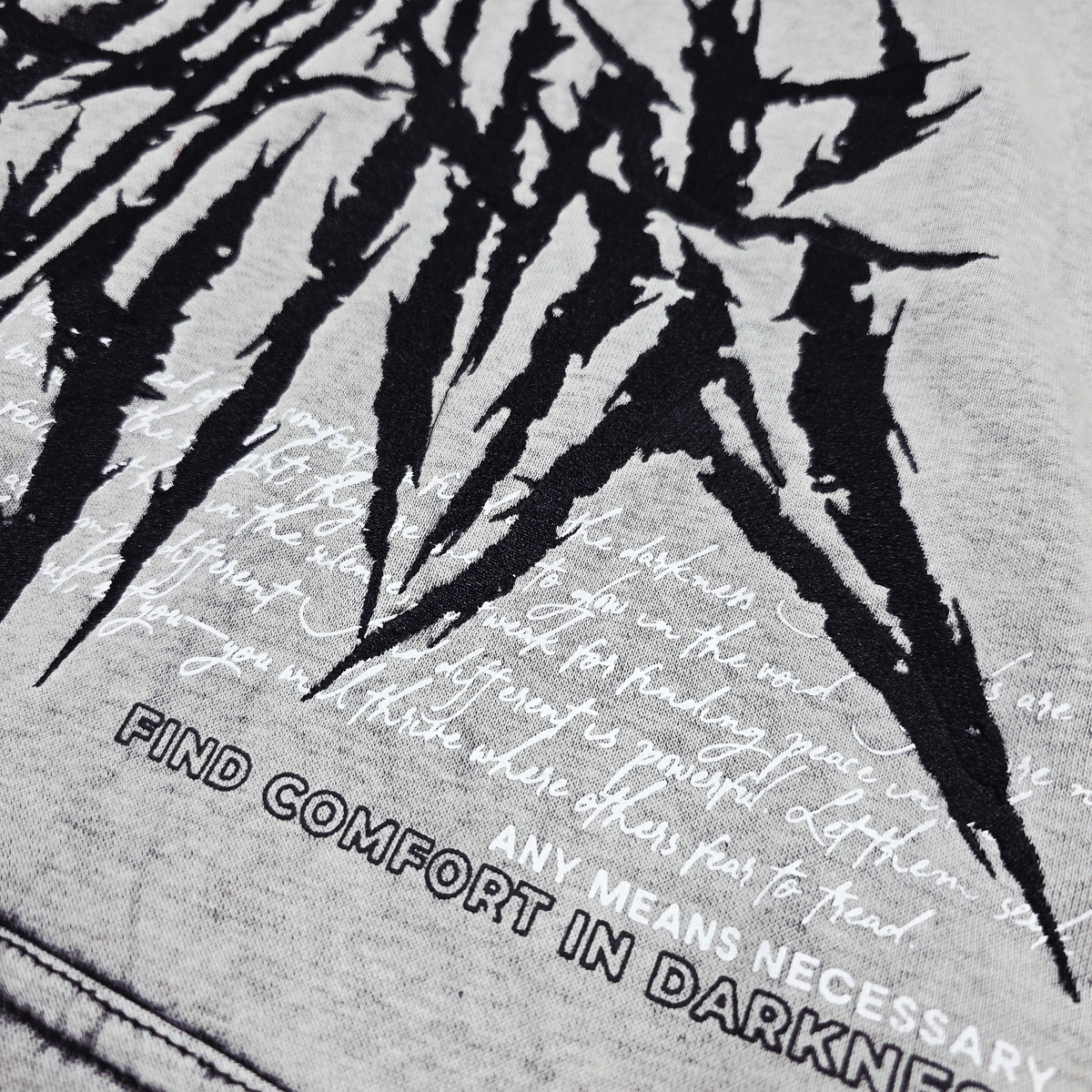 Bleached Fang Pullover Hoodie
