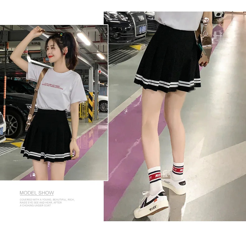 Sweet Mini Dance Plaid Skirt Y2k