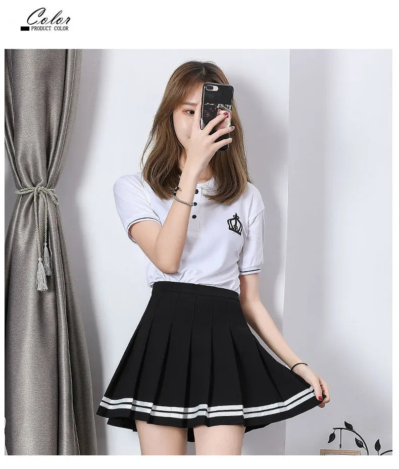 Sweet Mini Dance Plaid Skirt Y2k