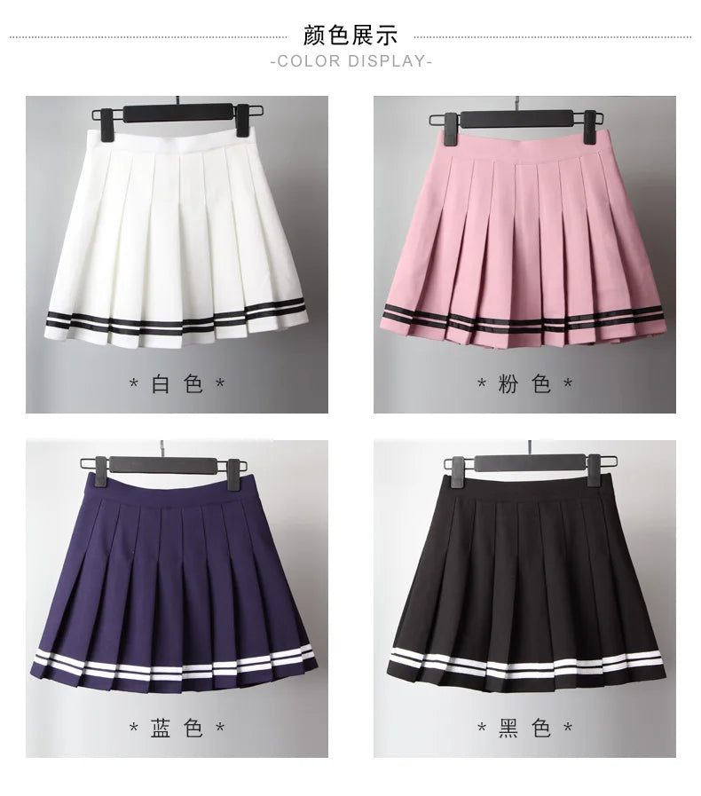 Sweet Mini Dance Plaid Skirt Y2k