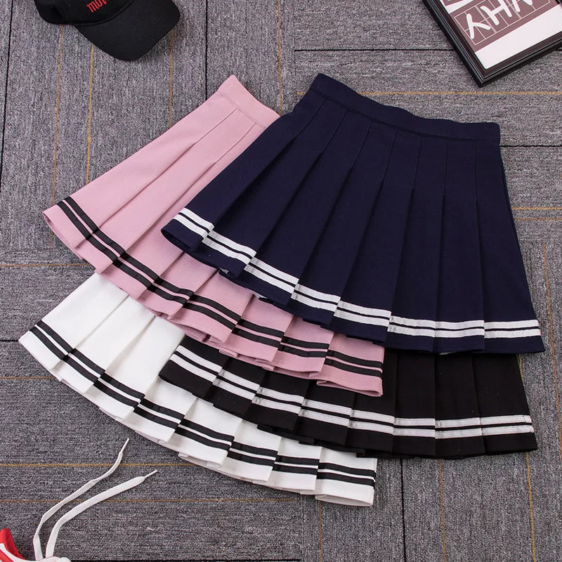 Sweet Mini Dance Plaid Skirt Y2k