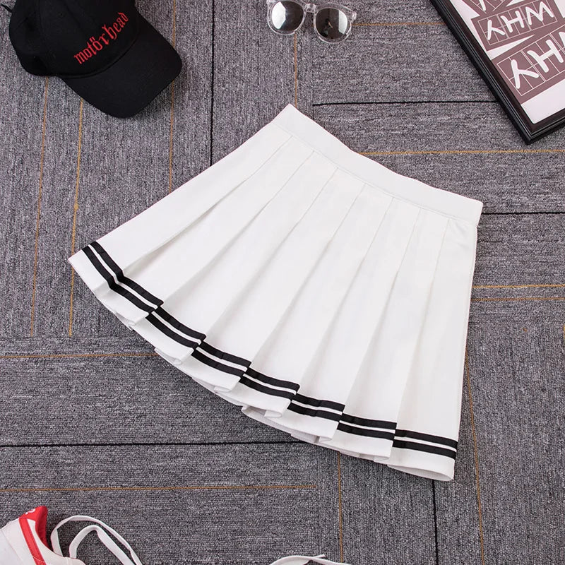Sweet Mini Dance Plaid Skirt Y2k