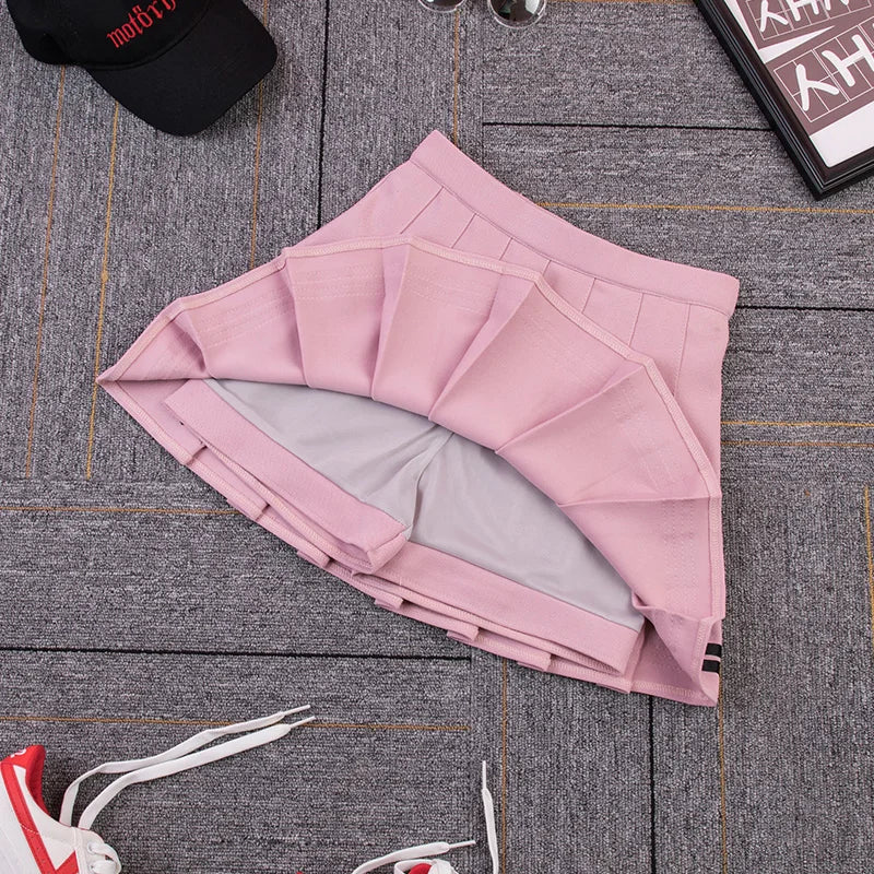 Sweet Mini Dance Plaid Skirt Y2k