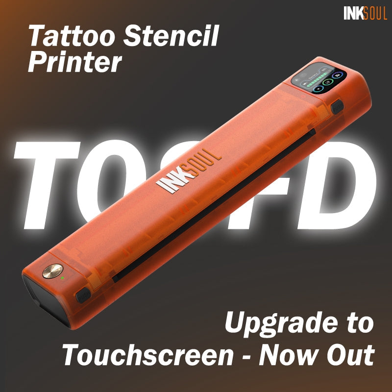 INKSOUL® T08FD tattoo transfer printer touch screen