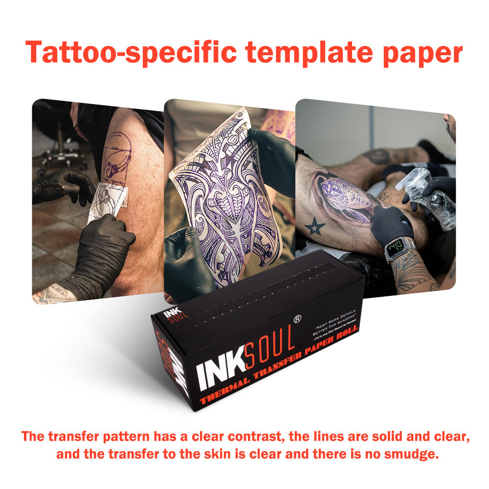 INKSOUL® Tattoo Stencil Paper Roll 210mm*30M