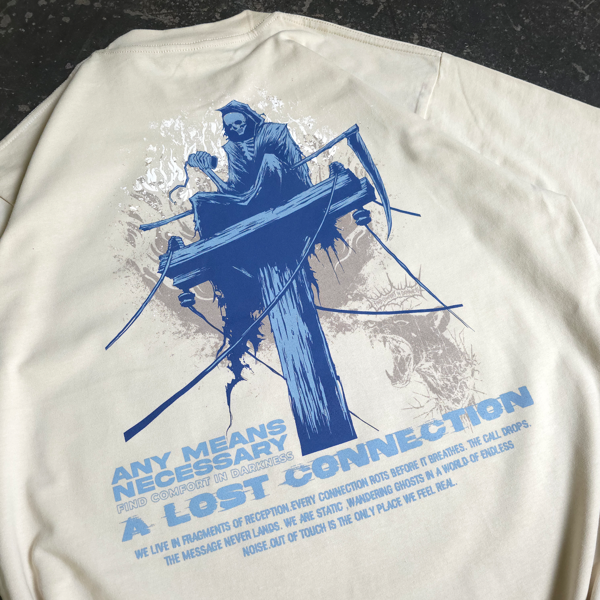 Lost Connection T-Shirt Bone