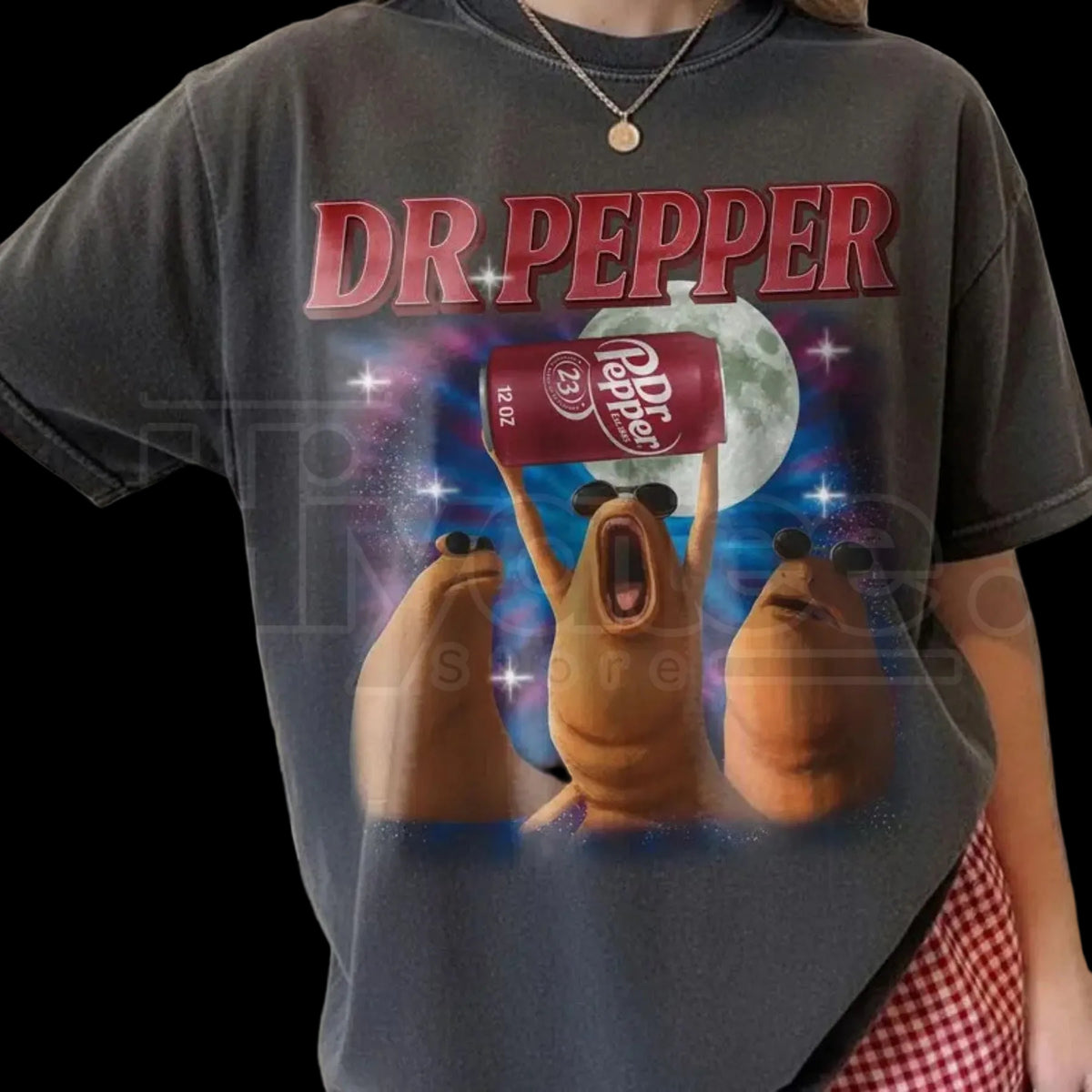 Marcus The Worm Dr. Pepper Meme Shirt – Funny Festive Holiday Tee, Cozy Winter, Dr P.e.pper Animal Graphic Top