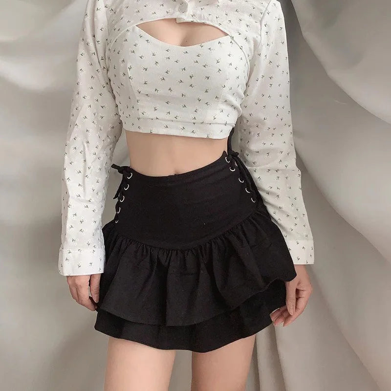Harajuku Y2k Goth Skirt