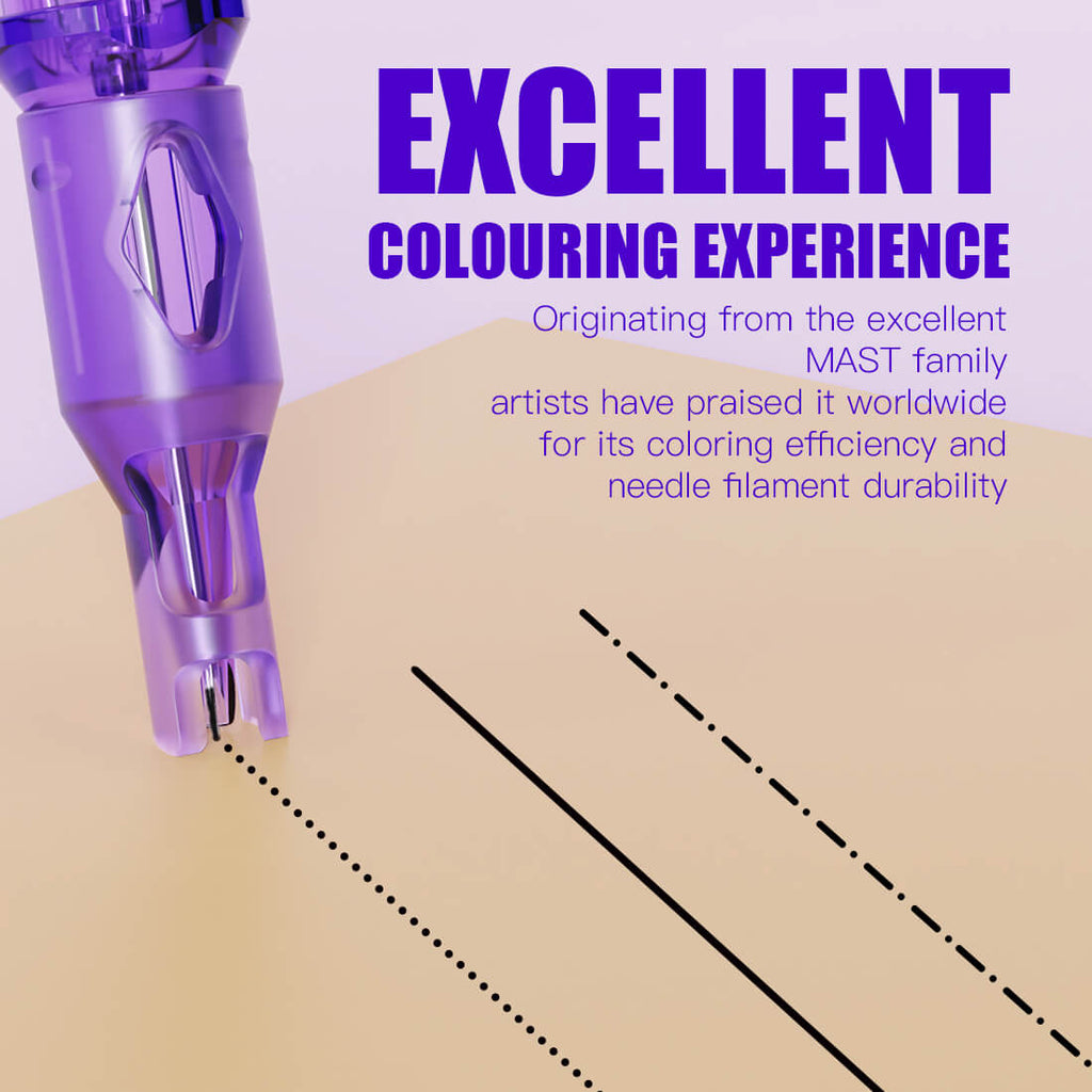 Mast SMP MAX Tattoo Cartridges Needles Permanent Makeup – Box of 20