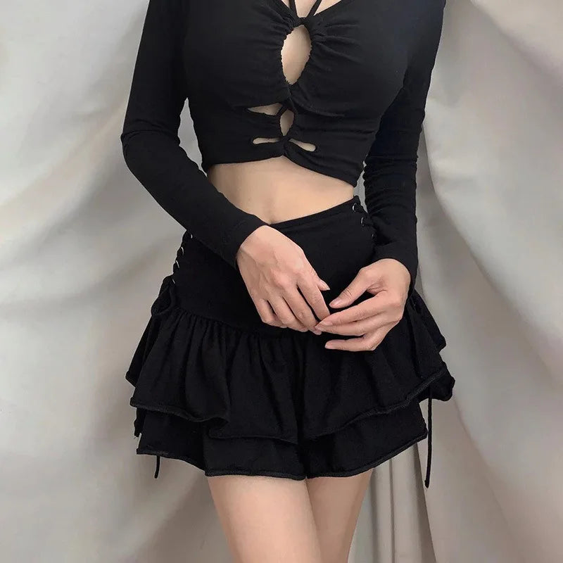 Harajuku Y2k Goth Skirt