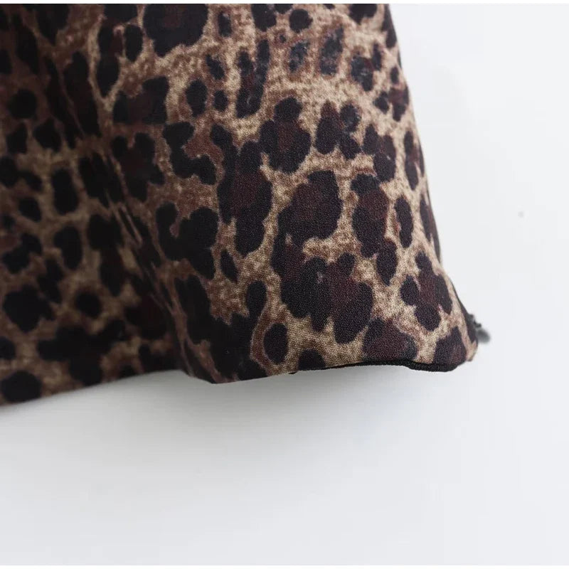 Leopard Print Tanks Tops