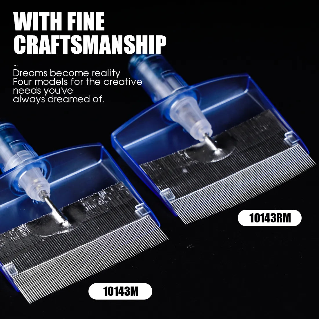 WJX Tattoo Professional Cartridges Needles Super Large Size 12123RM/M and 10143RM/M – Box of 5