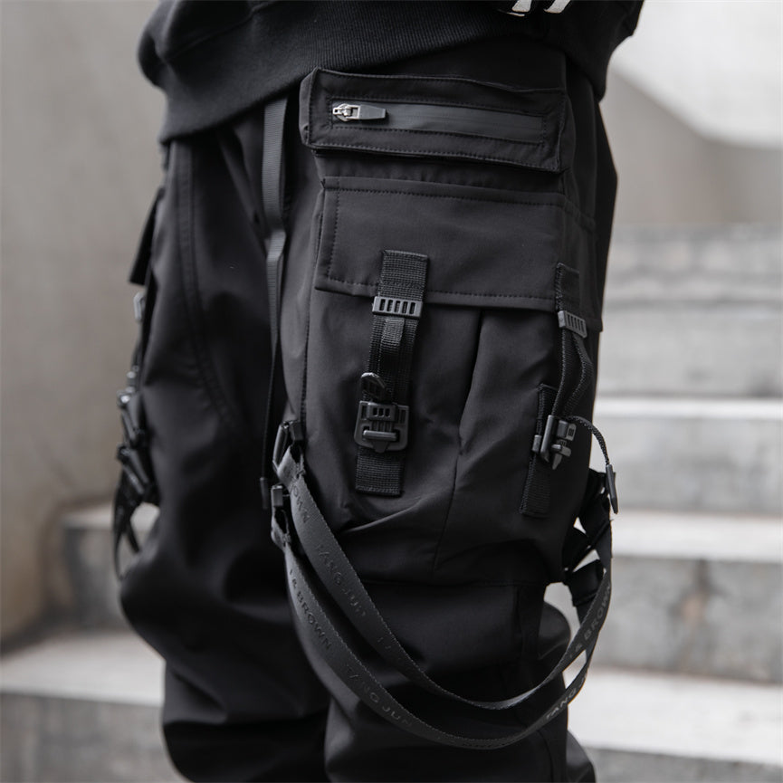 IBP171 Paratrooper Matte Black Joggers
