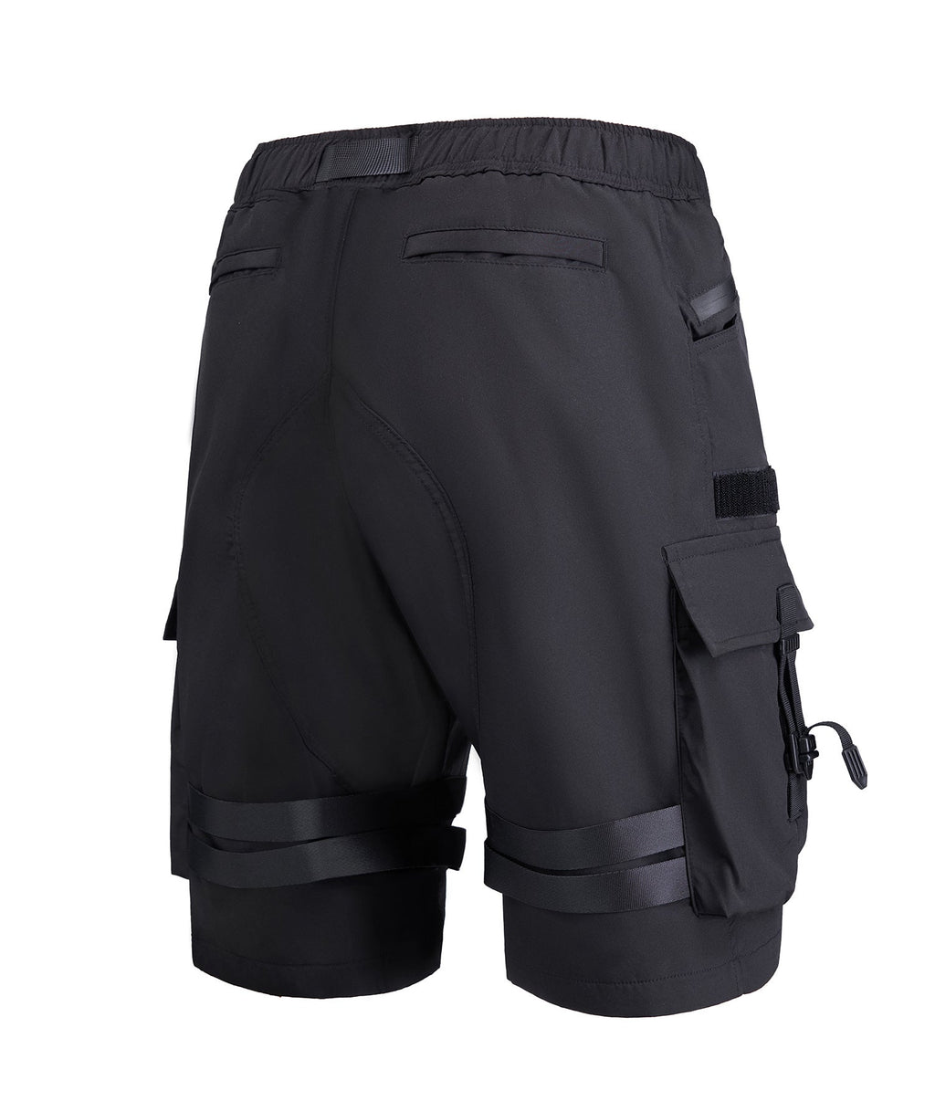 IBS429 Paratrooper Matte Black Shorts