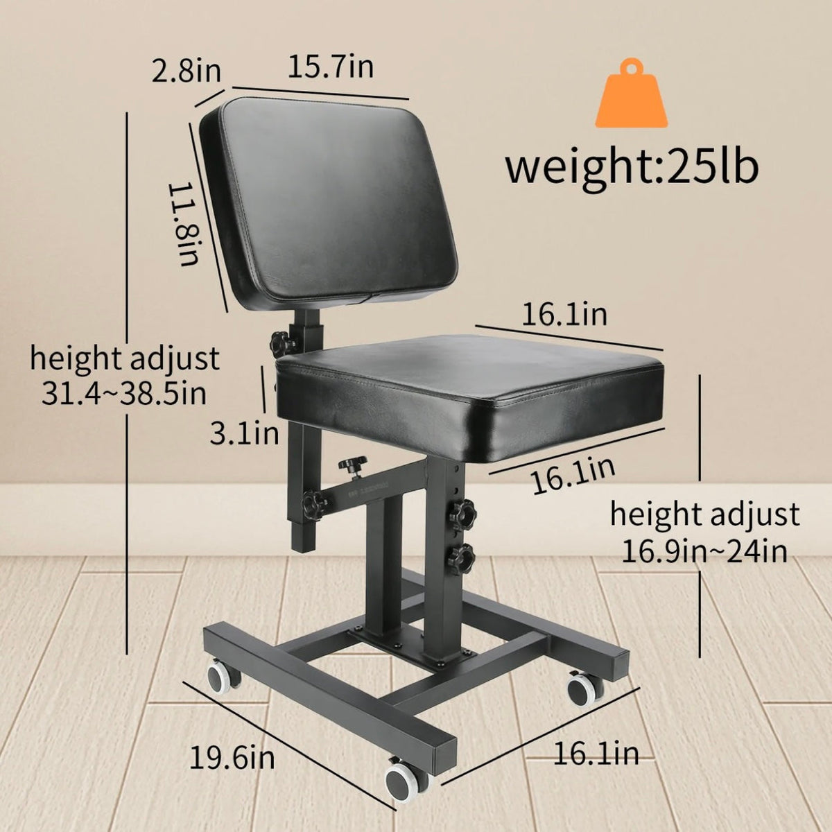 Multifunctional tattoo seat